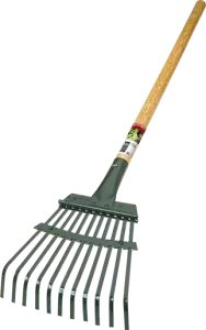 Miniredskap lövräfsa