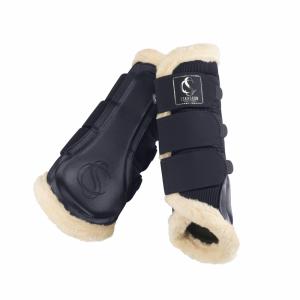 Benskydd Mesh Fauxfur Classic Sports Navy