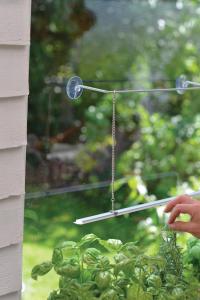 Växtbelysnings hängare sugproppar