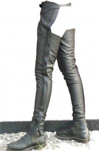 Chaps Långa Tib Svart