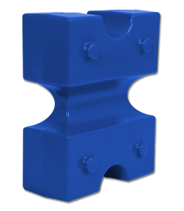 Hinder "Sockerbitar" Blå (1 Par)