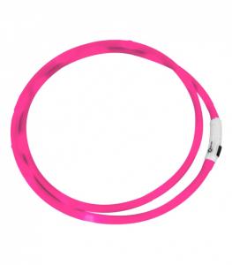 Halsring Ledljus Häst Rosa 150cm
