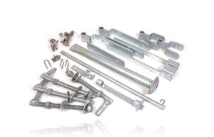 Beslagpaket t liten dubbelgrind trä