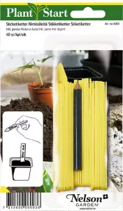 Sticketiketter m penna 40-p