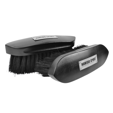 Borste HS Naturfiber Svart Trä