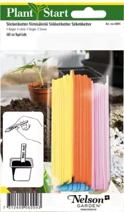 Sticketiketter färgade 40-p