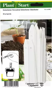 Sticketiketter White 30-p