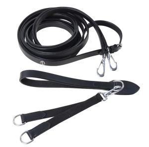 Gramantygel Hansbo Libra Läder Svart