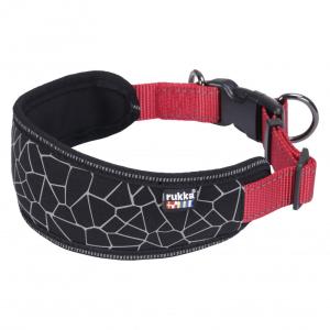 Hundhalsband Cube Soft Röd