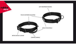 Hundhalsband Mission Svart