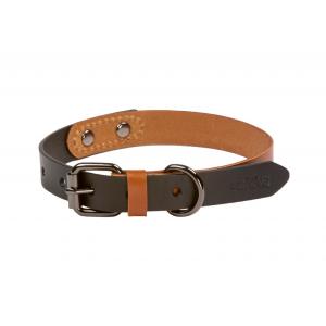 Hundhalsband Läder Duo Rukka Sv/Co