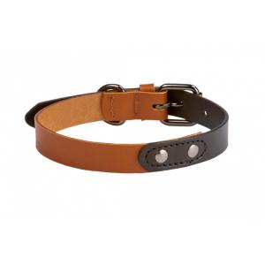 Hundhalsband Läder Duo Rukka Sv/Co