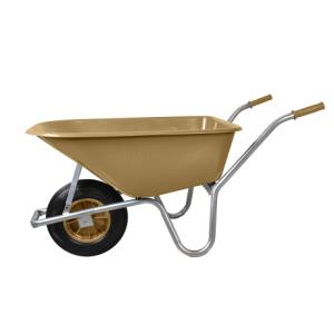 Skottkärra 100l Plastkorg Guld