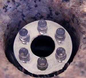 LED ring 6 dioder gul u transformator