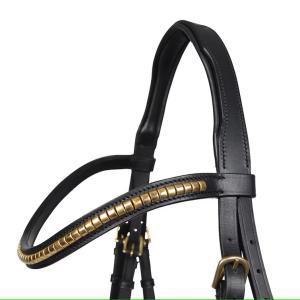 Träns Aachen HS Clincher Svart/Mässing