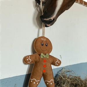 Hästleksak Pepparkaksgubbe HS i Mocka