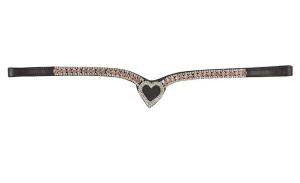 Pannband Love HS Rosa/Brun