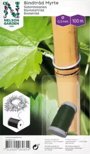 Bindtråd myrte 0,3mm*100m grön