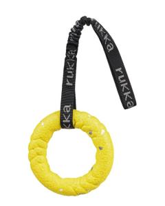 Hundleksak Ring Gul Rukka