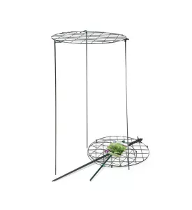 Perennstöd metall svart 45cm*70cm