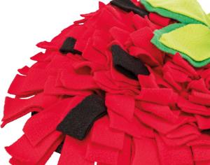 Aktivitetsfilt/Sniffing Carpet 33x40cm Jordgubbe