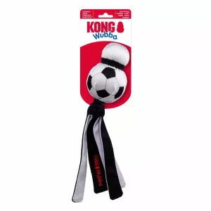 Hundleksak Kong Wubba Sport Fotboll 33x7,5x7,5cm