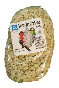 Jordnötter i påse 500g