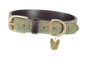 Hundhalsband Digby & FoxTweed/Läder