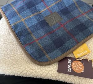 Hundfilt Digby & Fox Tweed Navy