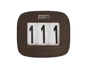 Nummerlapp Läder Rektangulär 3 Siffror