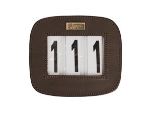 Nummerlapp Läder Rektangulär 3 Siffror