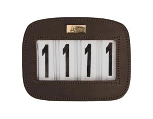 Nummerlapp Läder Rektangulär 4 Siffror