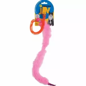 JW Cataction Fjäderboa Springy m kattmynta rosa