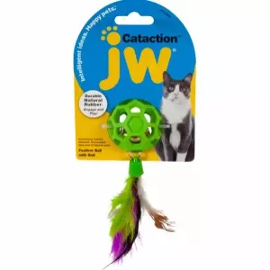 JW Cataction Fjäderboll m bjällra