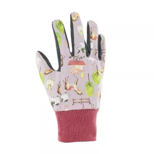Barnhandske Farmer strl 4 rosa