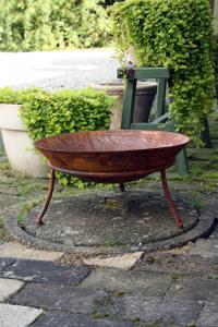 Eldskål rost 47*21cm