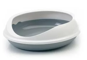 Kattlåda Figaro 55cm Öppen Grå