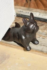 Dörrstopp Hund Järn 16x5x9cm