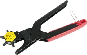 Håltång Kraftig Svart/Röd