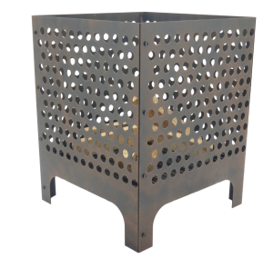 Eldstad i plåt 45*45*58cm