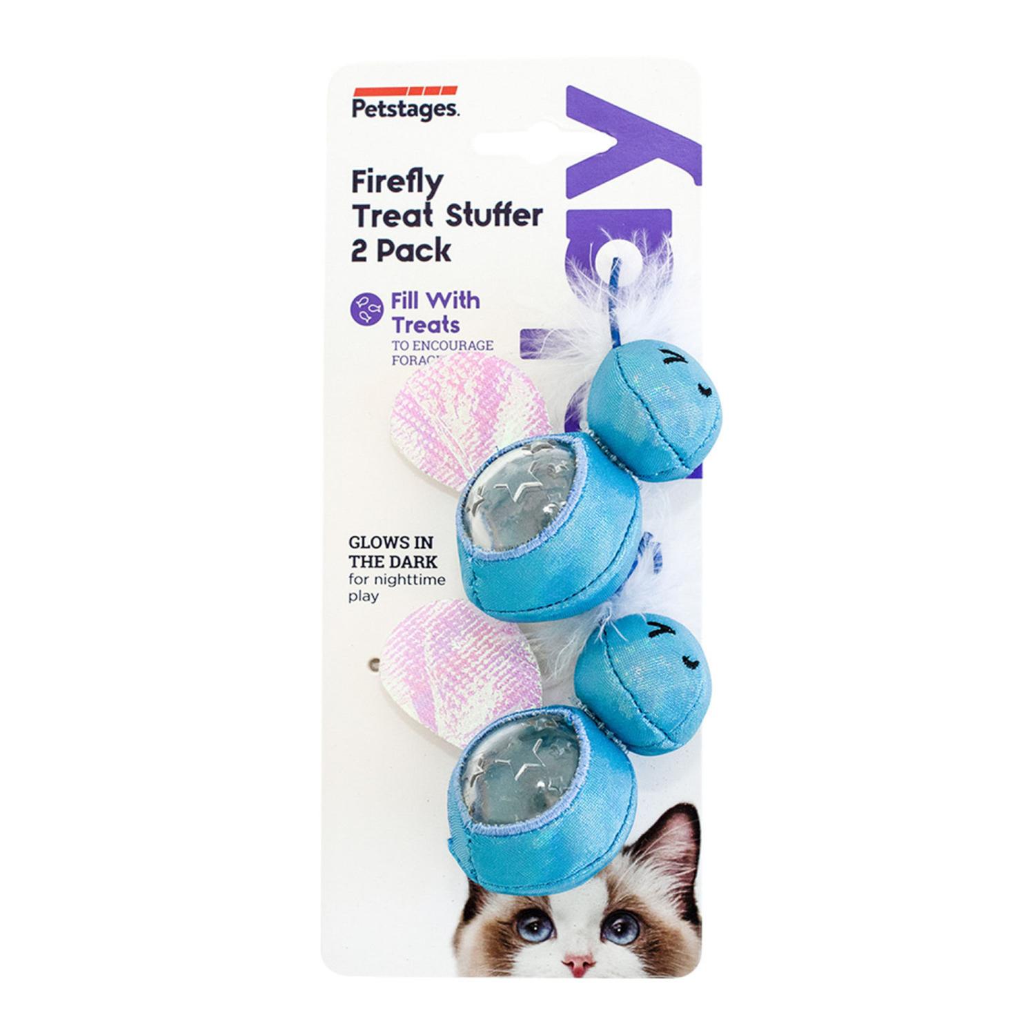 Petstages Firefly Treat Stuffer 2-p