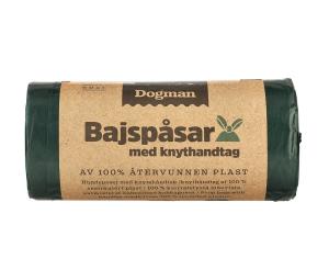 Bajspåsar 100% Återv Plast 60p