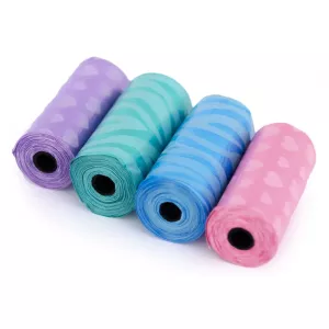 Bajspåsar 4*20p Mixade färger