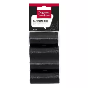 Bajspåsar 4*20p Svarta