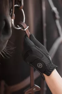 Ridhandske Flexible Grip Vent Svart