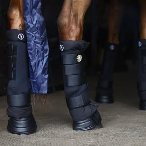 Transport/Stallskydd Hansbo Par Svart Full