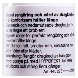 Dragkedjespray Hypofekt