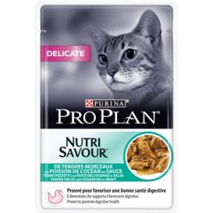ProPlan Katt NutriSavour Delicate Ocean Fish 10-p