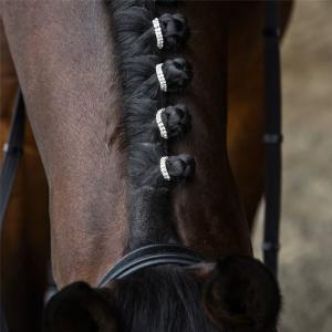 Flätningsband Crystal Hansbo Silver 20mm