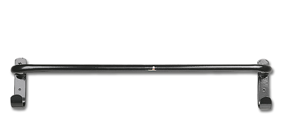 Täckeshängare Med 2 Krokar Svart